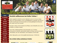 Tablet Screenshot of hollervulkan.at